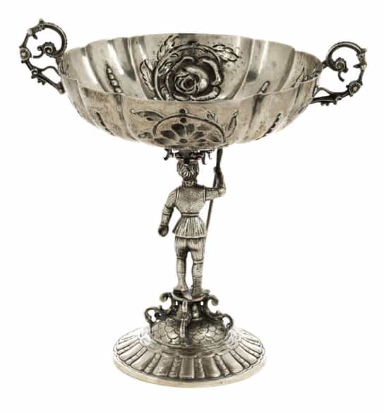 Detailabbildung: Hanauer Silbertazza