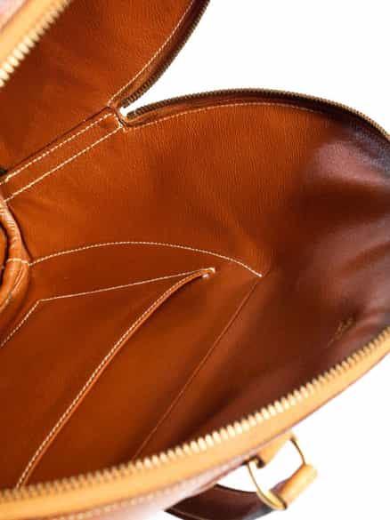 Detailabbildung:  Hermès Vintage Handtasche