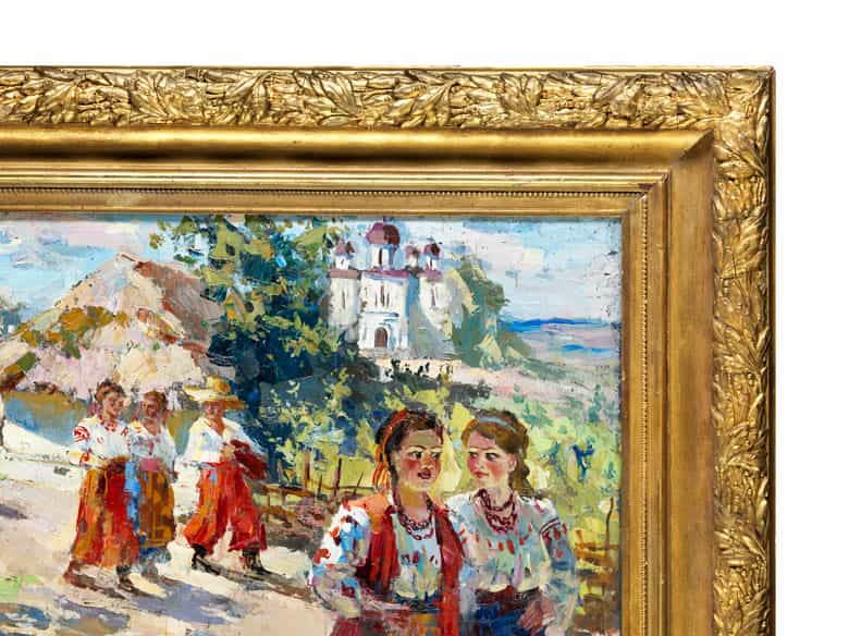 Detailabbildung: Schlegel, russisch-ukrainischer Maler des 20. Jahrhunderts 