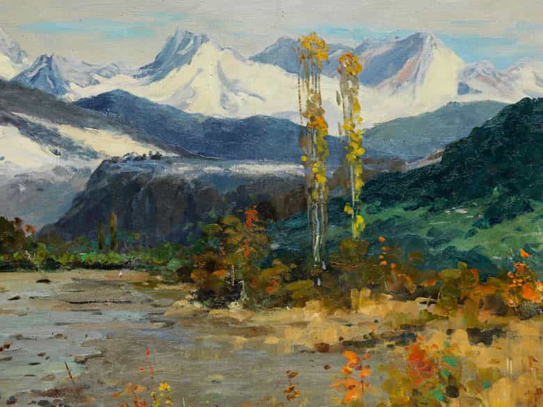 Detailabbildung: Brendel, russischer Künstler des 20. Jahrhunderts 