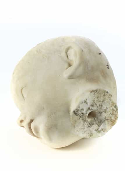 Detailabbildung:  Marmorkopf eines Knäbleins