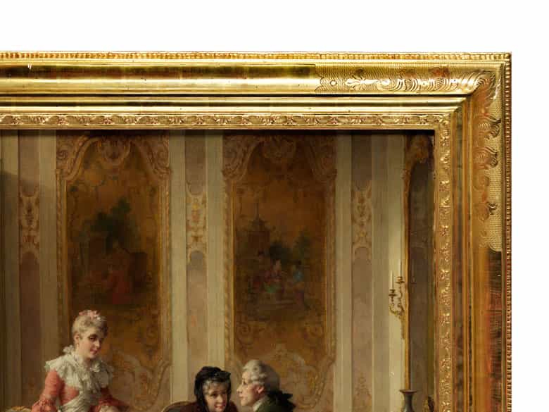 Otto Wilhelm Eduard Erdmann, 1834 Leipzig 1905 Düsseldorf Hampel