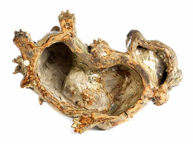 Detailabbildung:  Großer Pinselwascher in Form eines Fo-Hundes