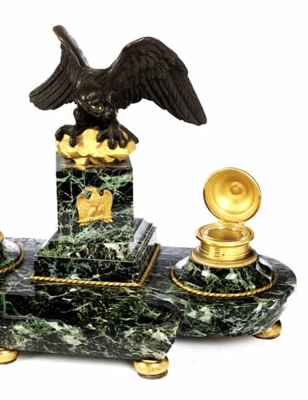 Detailabbildung: Tintenzeug im Empirestil