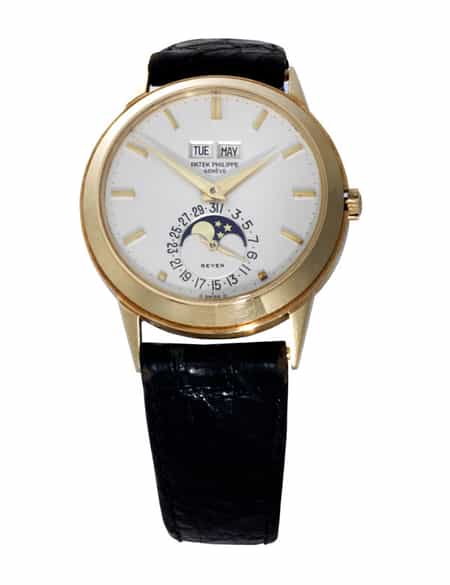 Detailabbildung:  PATEK PHILIPPE ewiger Kalender, Referenz 3448