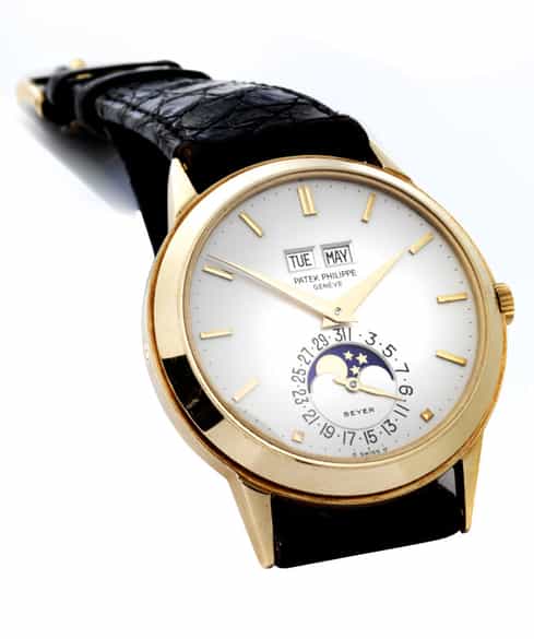 Detailabbildung:  PATEK PHILIPPE ewiger Kalender, Referenz 3448