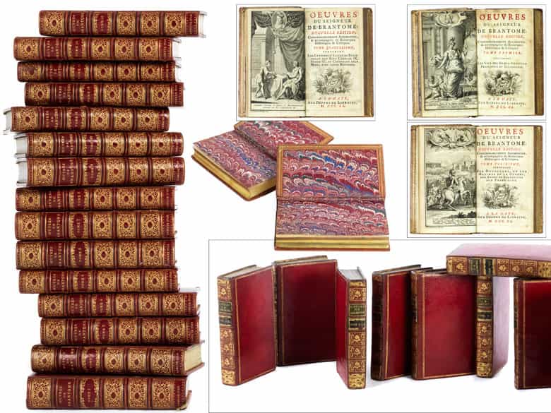 Detailabbildung: † Eine Bibliothek des 18. Jahrhunderts
