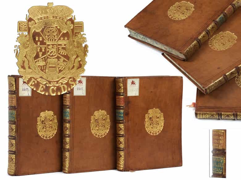 Detailabbildung: † Eine Bibliothek des 18. Jahrhunderts