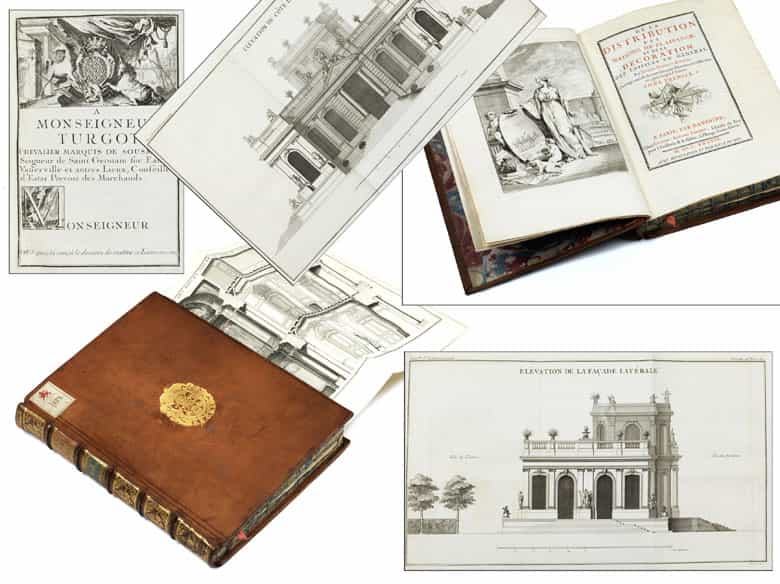 Detailabbildung: † Eine Bibliothek des 18. Jahrhunderts