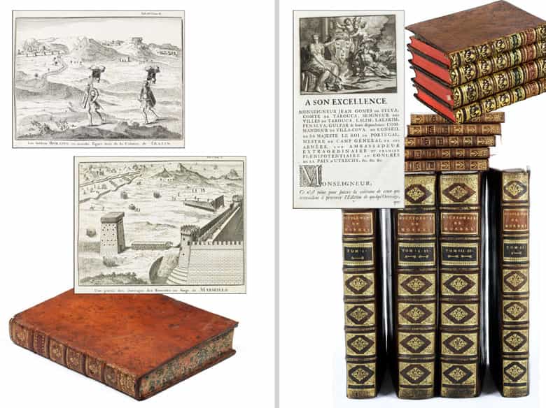 Detailabbildung: † Eine Bibliothek des 18. Jahrhunderts