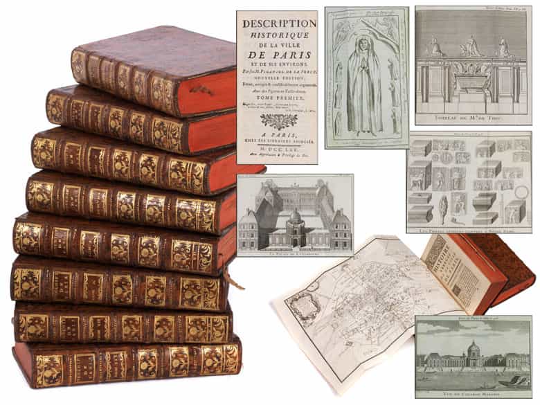 Detailabbildung: † Eine Bibliothek des 18. Jahrhunderts