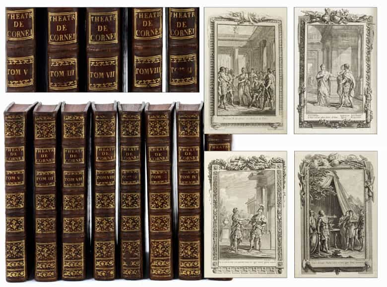 Detailabbildung: † Eine Bibliothek des 18. Jahrhunderts