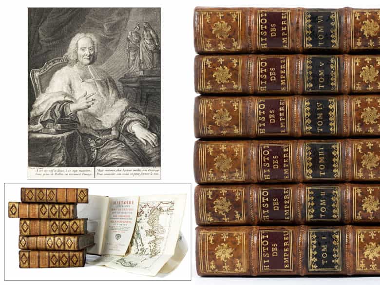 Detailabbildung: † Eine Bibliothek des 18. Jahrhunderts