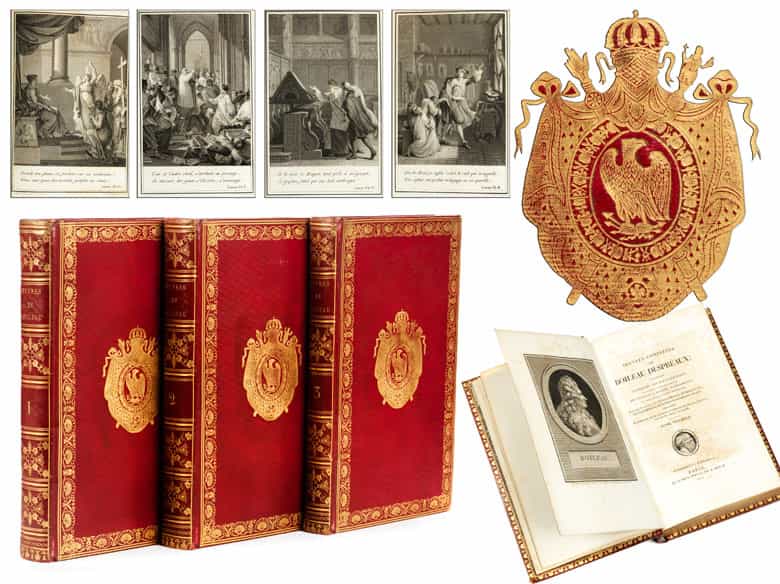 Detailabbildung: † Eine Bibliothek des 18. Jahrhunderts