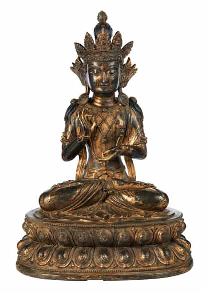 Detailabbildung: Großer Bodhisattva