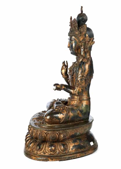 Detailabbildung: Großer Bodhisattva