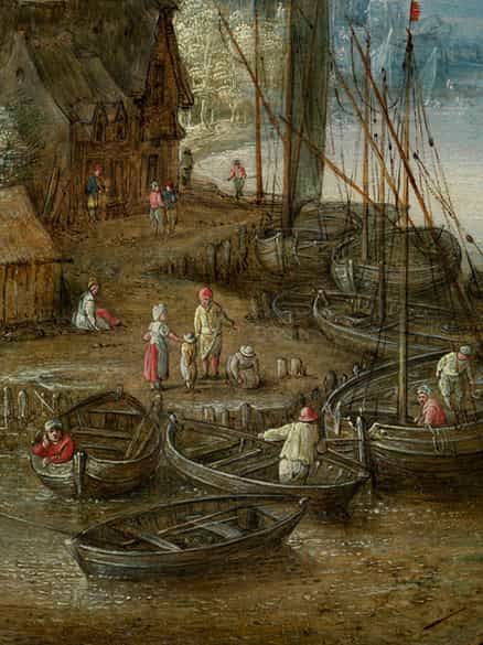 Detailabbildung: Jan Brueghel d. J., 1601 Antwerpen - 1678 ebenda