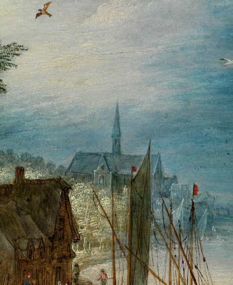 Detailabbildung: Jan Brueghel d. J., 1601 Antwerpen - 1678 ebenda