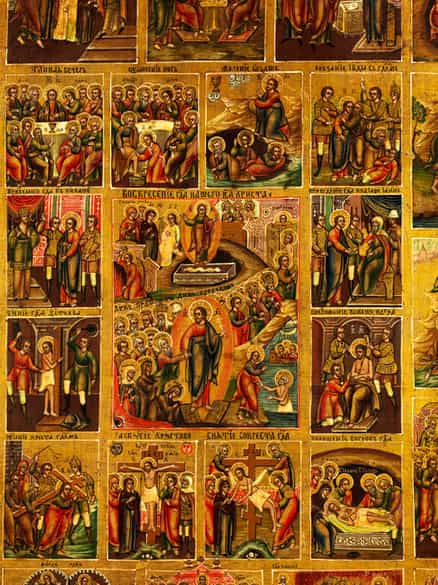 Detailabbildung:  Festtagsikone