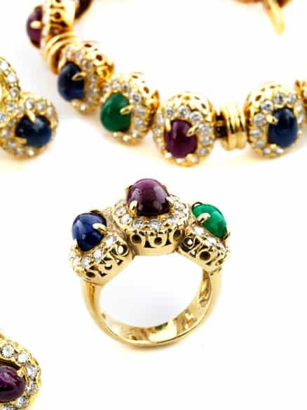 Detailabbildung:  Multicolor-Brillantset