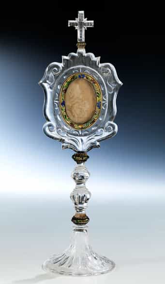 Detailabbildung:  Barocke Monstranz