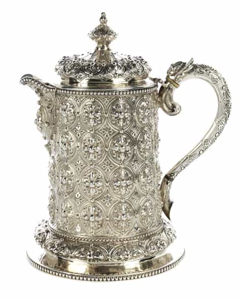 Detailabbildung:  Londoner Silberhumpen