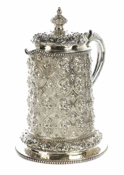 Detailabbildung:  Londoner Silberhumpen