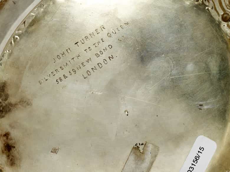 Detailabbildung:  Londoner Silberhumpen