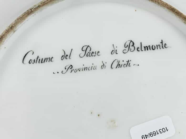 Detailabbildung:  Neapolitanischer Teller