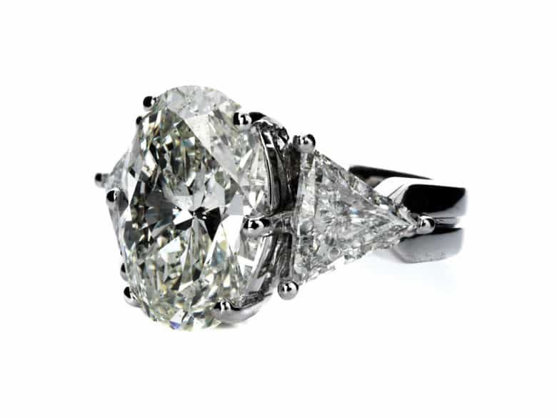Detailabbildung:  Großer Diamantring