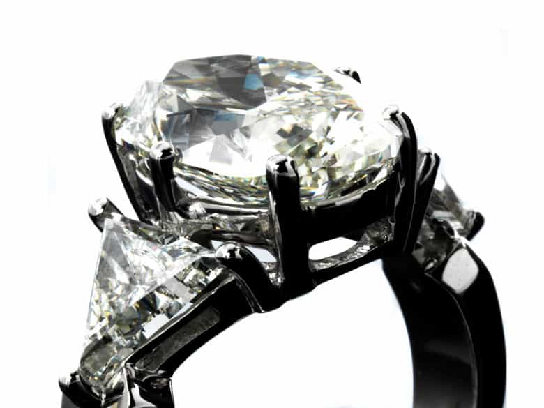 Detailabbildung:  Großer Diamantring