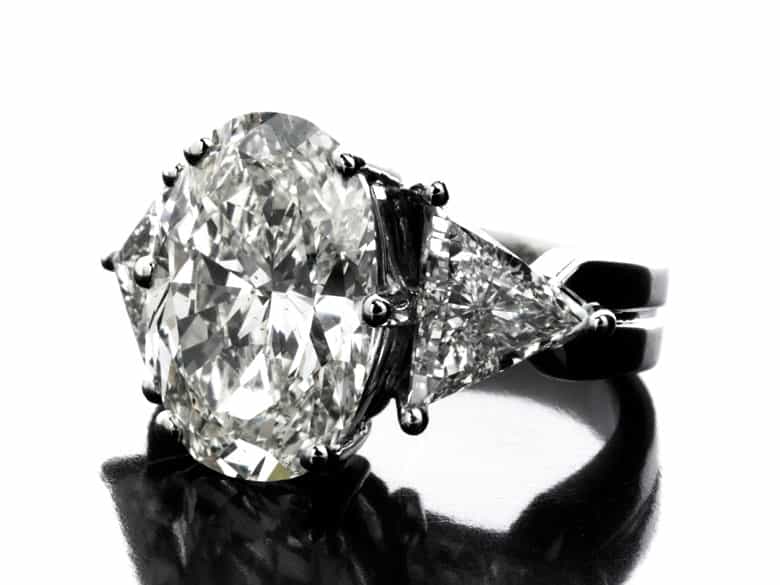 Detailabbildung:  Großer Diamantring