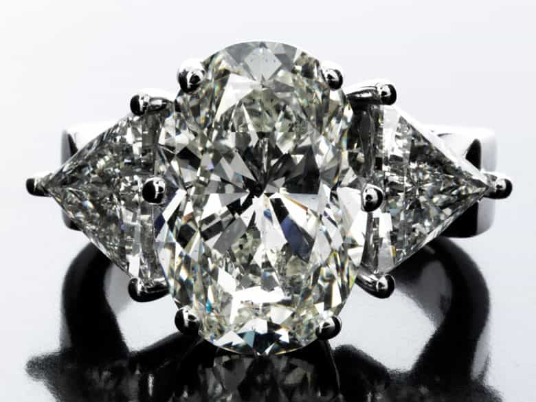 Detailabbildung:  Großer Diamantring
