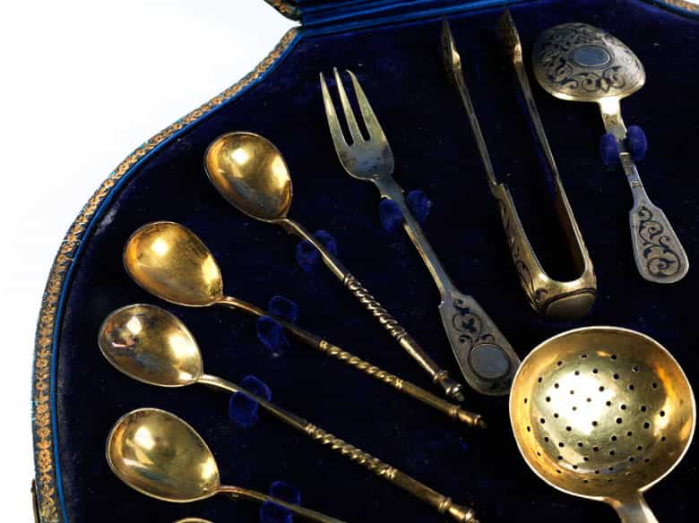 Detailabbildung: Moskauer Teeset