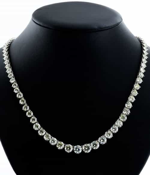 Detailabbildung:  Brillantcollier