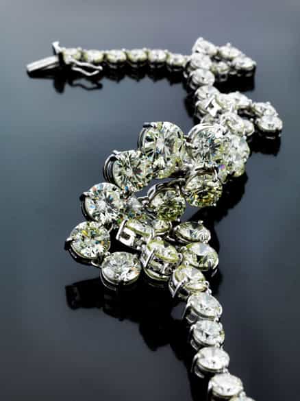 Detailabbildung:  Brillantcollier
