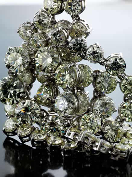 Detailabbildung:  Brillantcollier