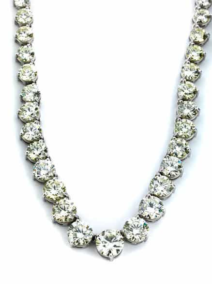 Detailabbildung:  Brillantcollier