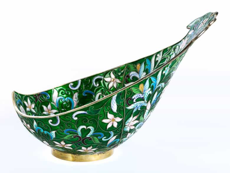 Detailabbildung: Origineller Cloisonné-Kovsch