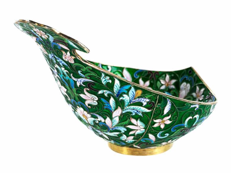Detailabbildung: Origineller Cloisonné-Kovsch