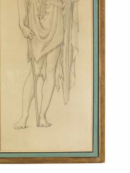 Detailabbildung: Sir Edward Coley Burne-Jones 1833 Birmingham - 1898 London, zug.