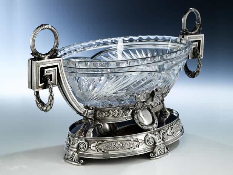 Detailabbildung: Fabergé Tafelaufsatz