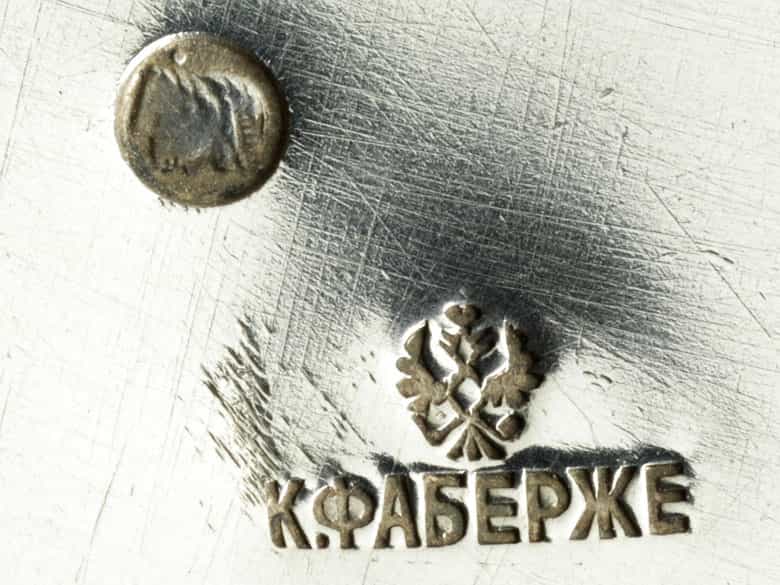 Detailabbildung: Fabergé Tafelaufsatz
