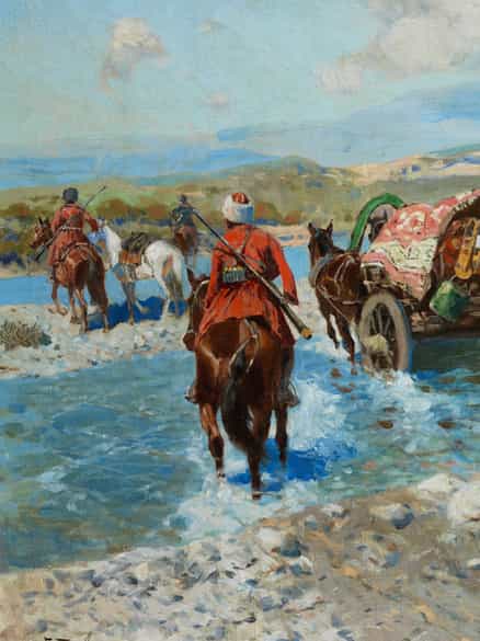 Detailabbildung: Franz Roubaud, auch „Franz Alekseevic Roubaud“, 1856 Odessa - 1928 München
