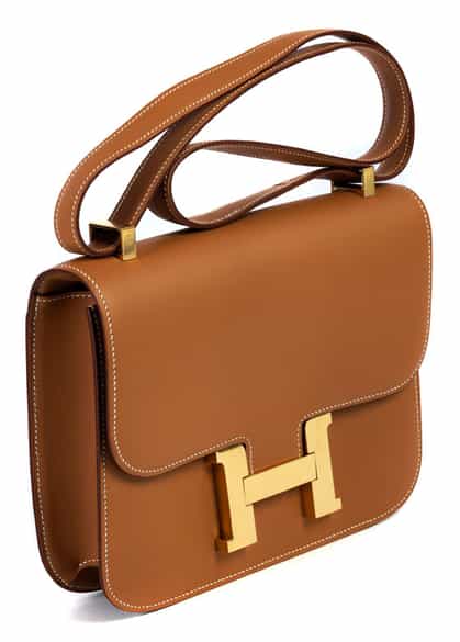 Detailabbildung:  Hermès Constance „Camel“