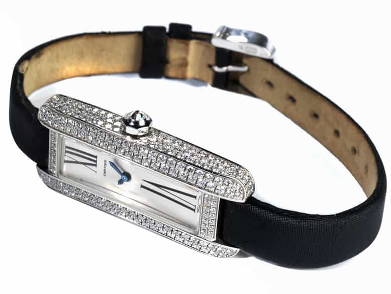 Detailabbildung: CARTIER Damenuhr