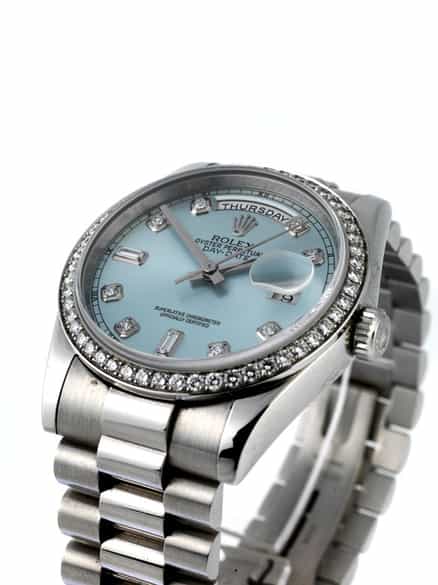 Detailabbildung: ROLEX Day-Date in Platin