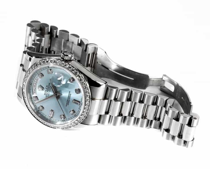 Detailabbildung: ROLEX Day-Date in Platin