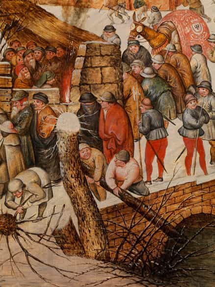 Detailabbildung: Pieter Brueghel d. J., um 1564 Brüssel – 1637 Antwerpen