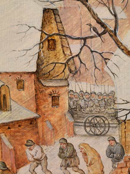 Detailabbildung: Pieter Brueghel d. J., um 1564 Brüssel – 1637 Antwerpen